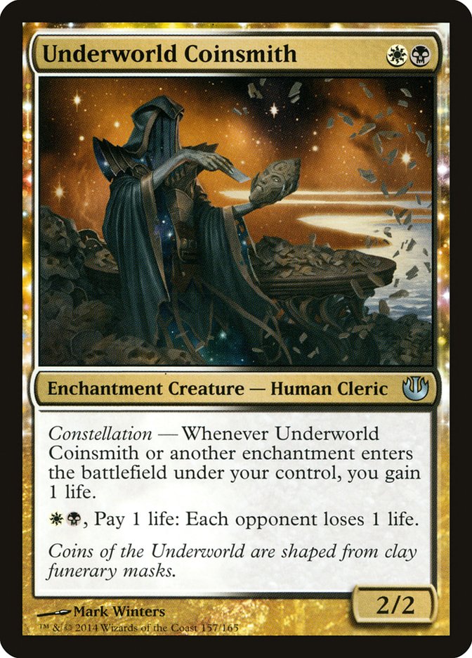 Underworld Coinsmith, Journey into nyx Card Art