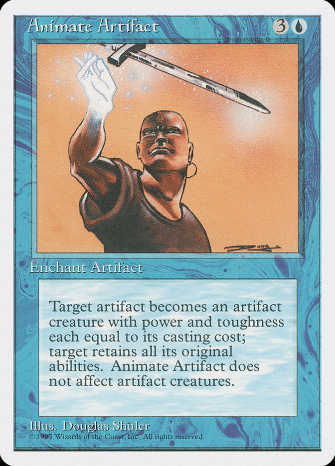 Animate Artifact, Fourth edition Card Art