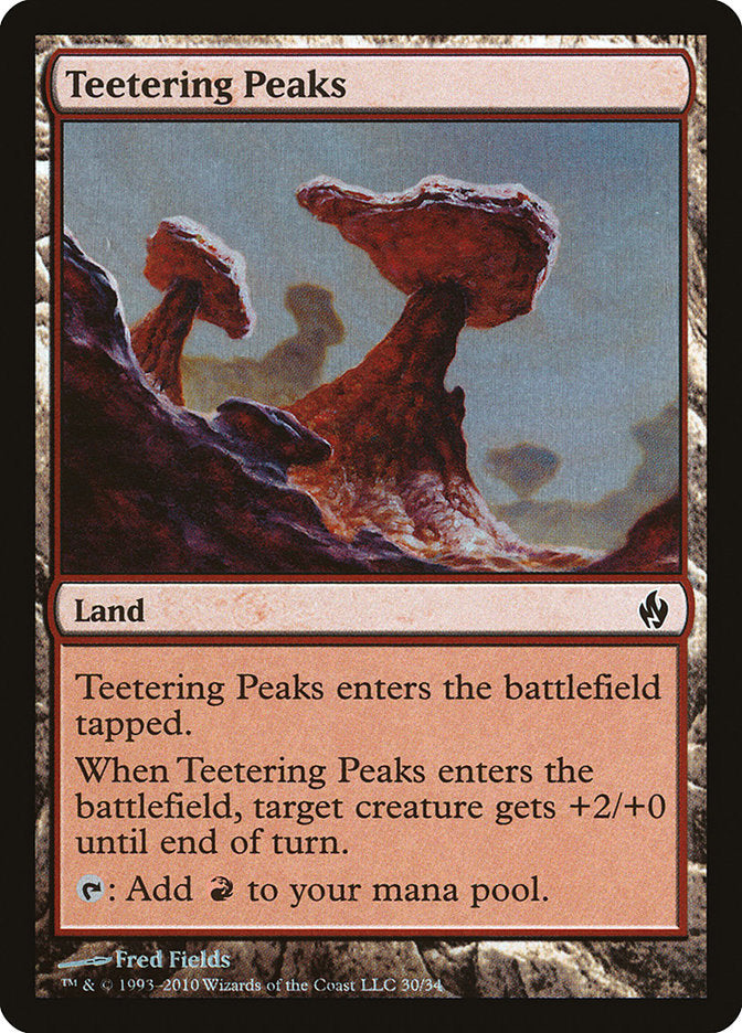 Teetering Peaks - Foil