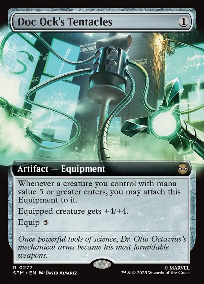 Doc Ock's Tentacles, Marvel'S Spider-Man Card Art
