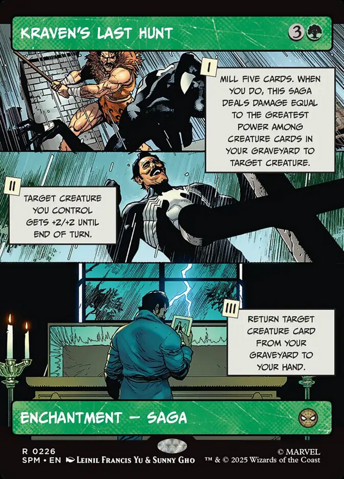 Kraven's Last Hunt, Marvel'S Spider-Man Card Art