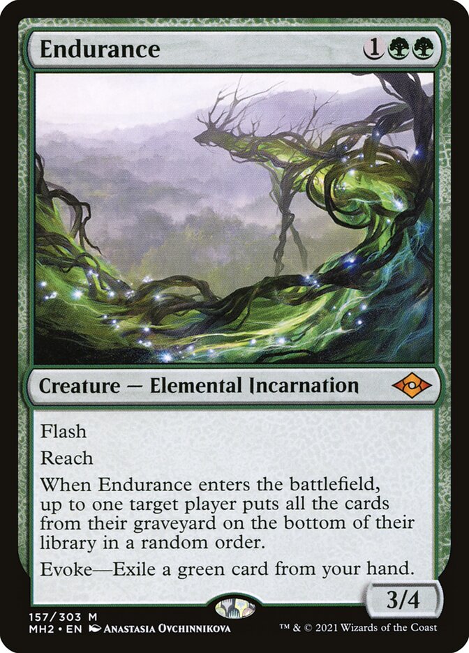 Endurance, Modern horizons 2 Card Art