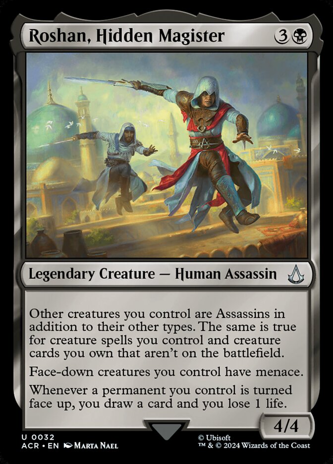 Roshan, Hidden Magister, Assassin'S Creed Card Art