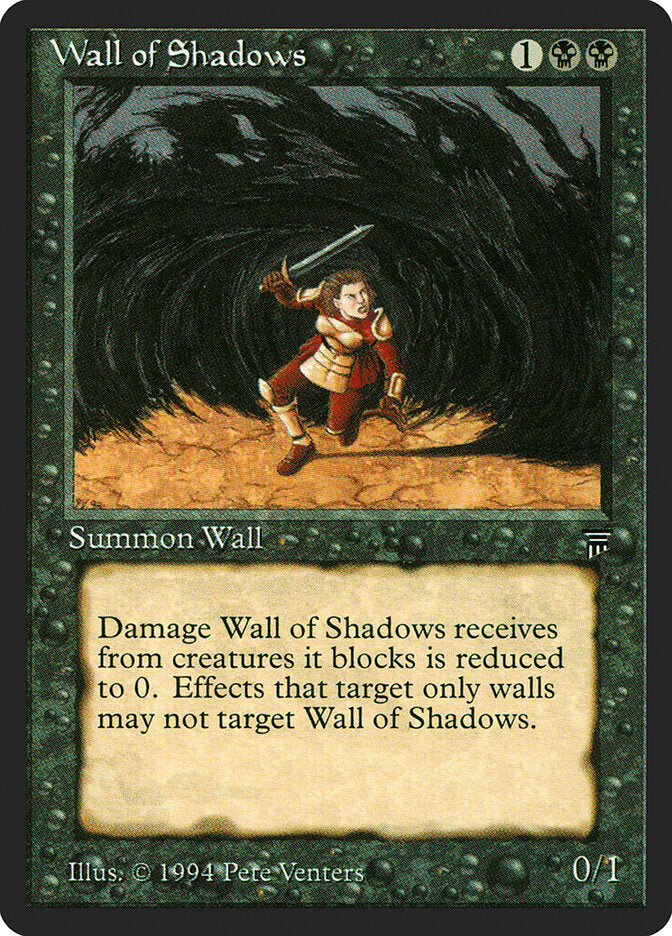 Wall of Shadows, Legends Card Art