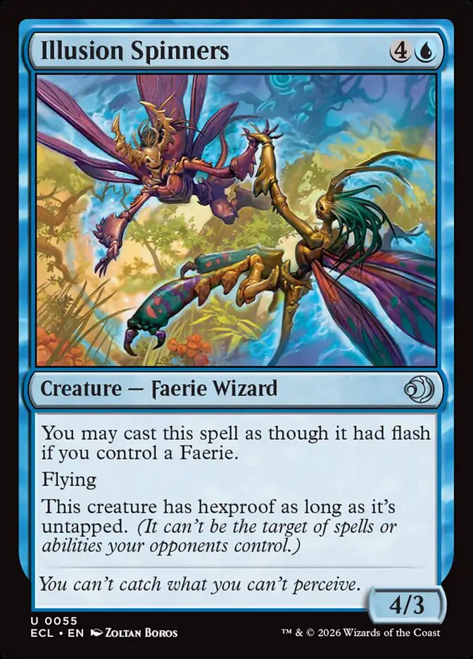 Illusion Spinners, Lorwyn Eclipsed Card Art