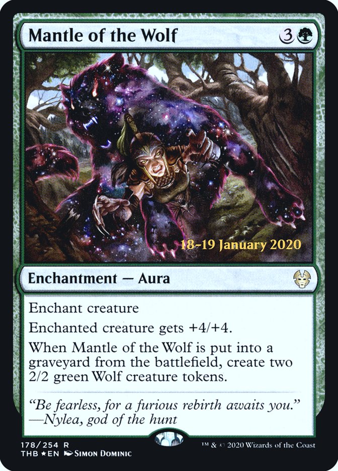 Mantle of the Wolf - Foil