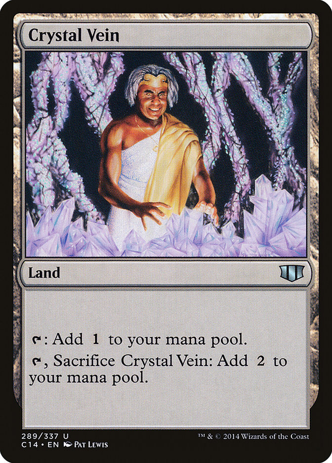 Crystal Vein, Commander 2014 Card Art