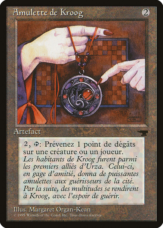 Amulet of Kroog, Renaissance Card Art