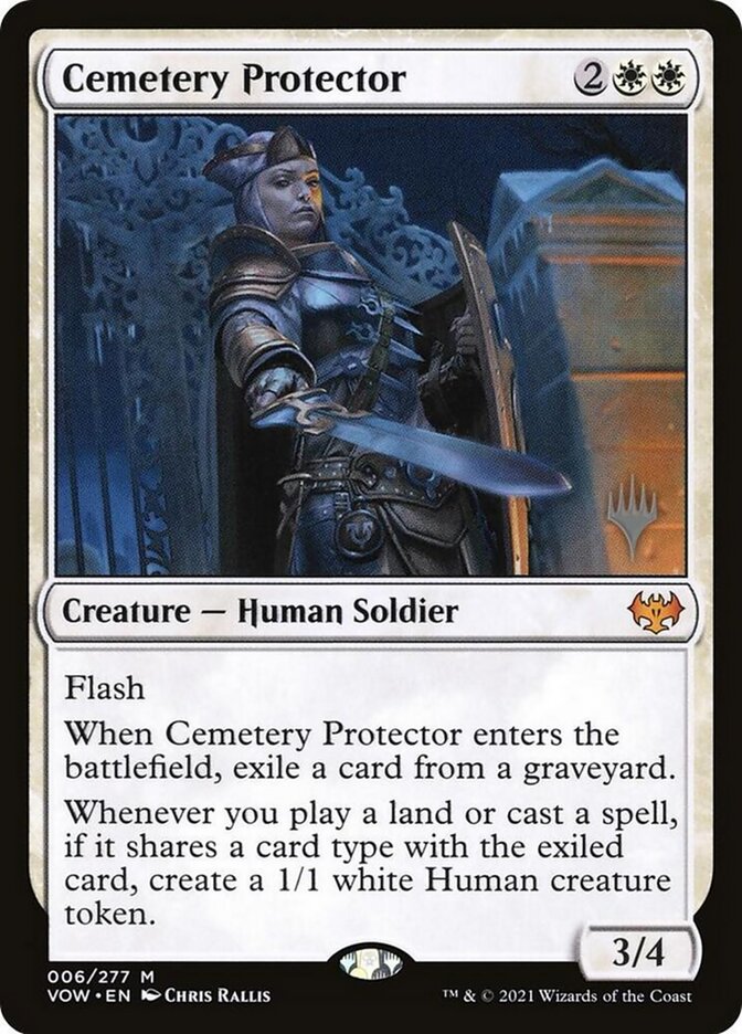 Cemetery Protector, Innistrad: Crimson Vow Promos Card Art