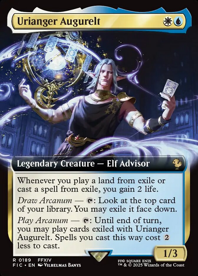 Urianger Augurelt, Final fantasy commander Card Art