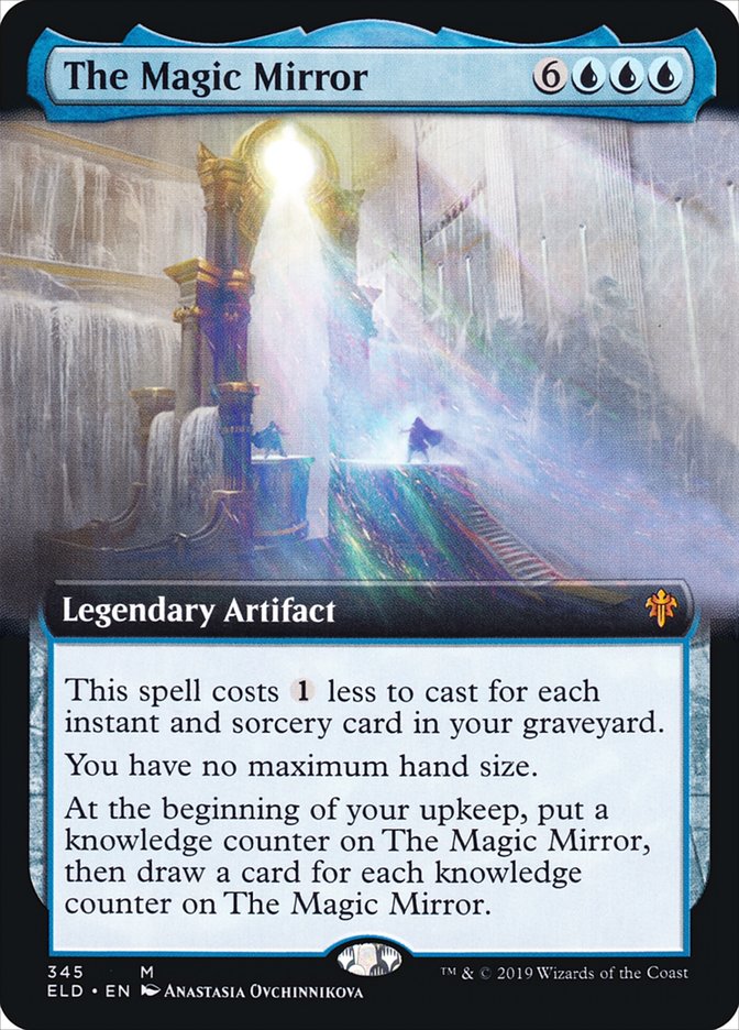 The Magic Mirror, Throne of eldraine Card Art