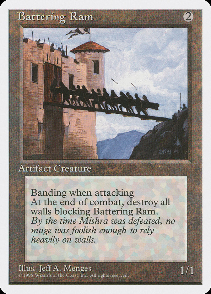 Battering Ram, Fourth edition Card Art