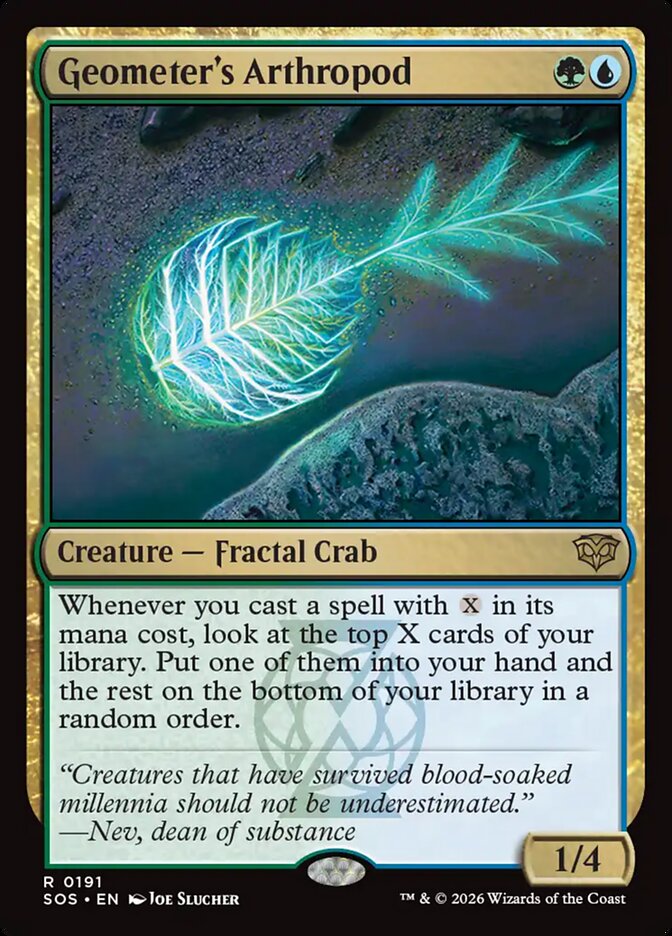Geometer's Arthropod, Secrets Of Strixhaven Card Art