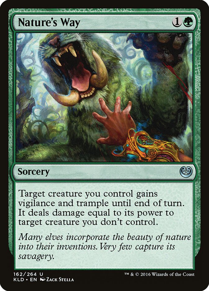 Nature's Way, Kaladesh Card Art