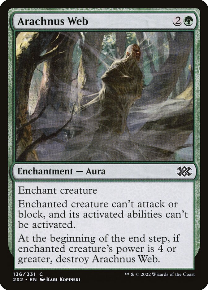 Arachnus Web, Double masters 2022 Card Art