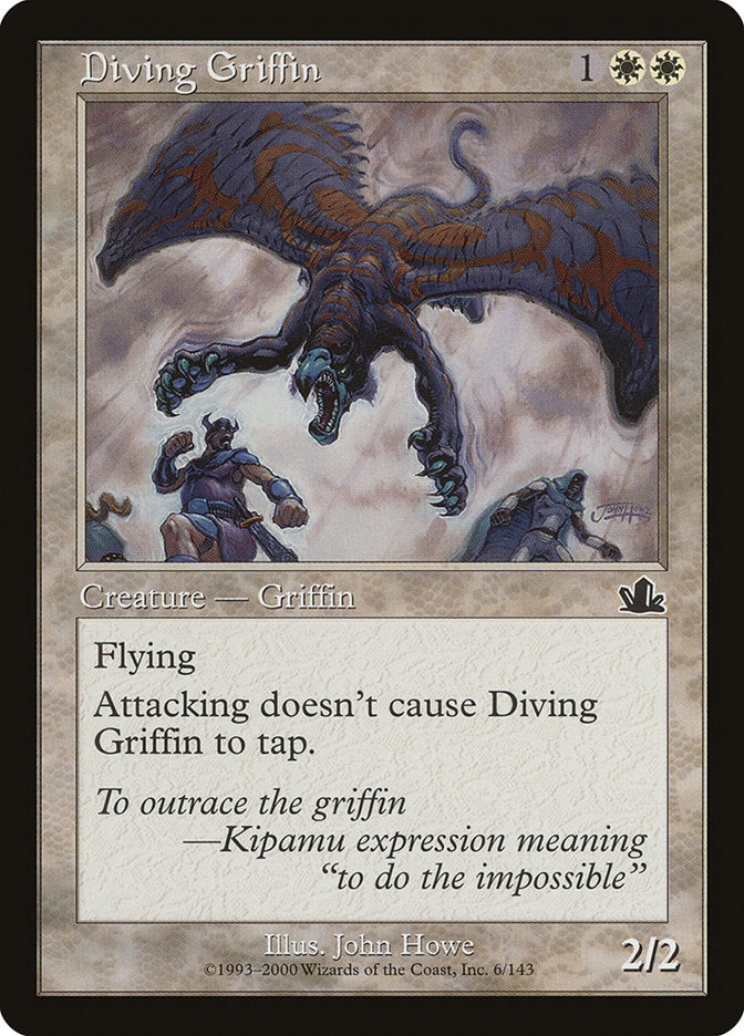 Diving Griffin - Foil