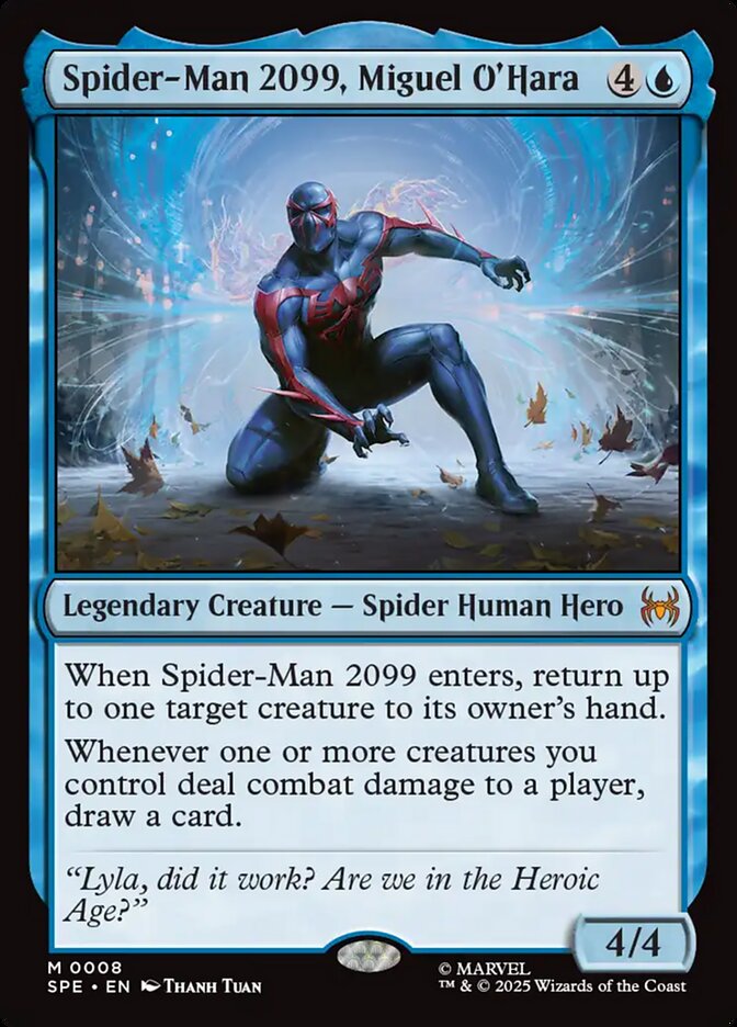 Spider-Man 2099, Miguel O'Hara, Marvel'S Spider-Man Eternal Card Art
