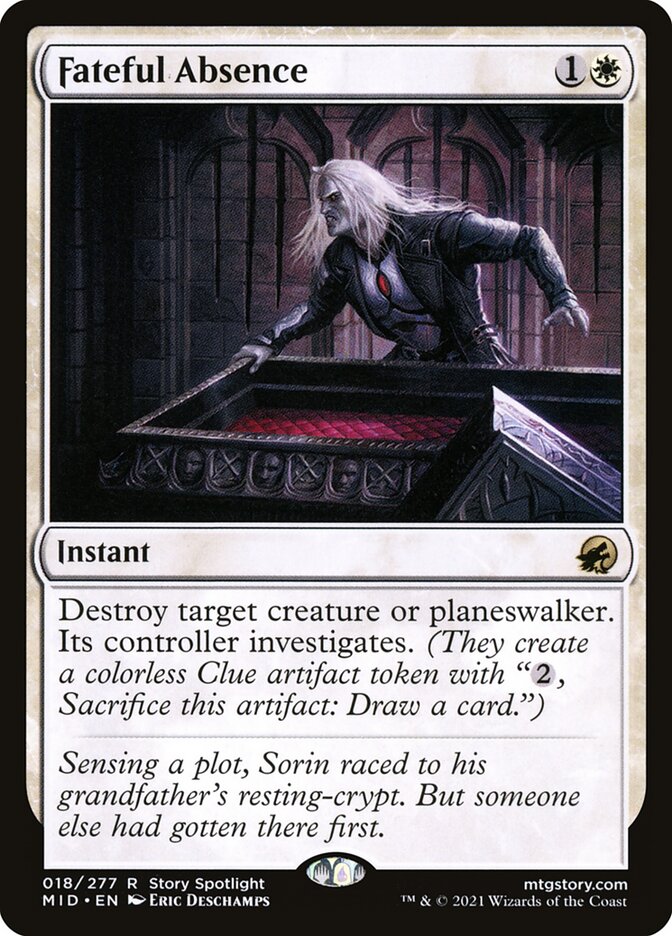 Fateful Absence, Innistrad: Midnight Hunt Card Art