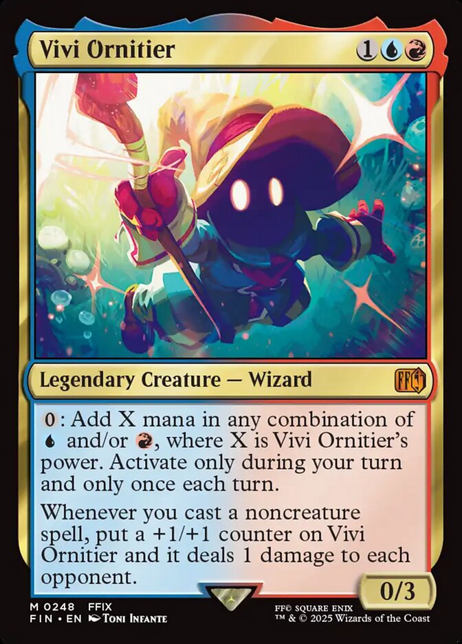 Vivi Ornitier, Final Fantasy Card Art