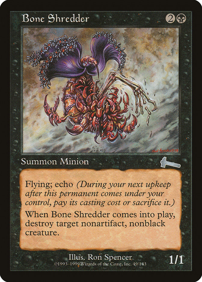 Bone Shredder, Urza's legacy Card Art