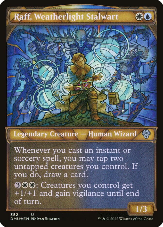 Raff, Weatherlight Stalwart, Dominaria United Card Art