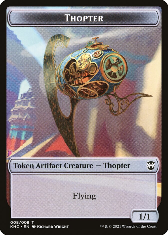 Thopter, Kaldheim Commander Tokens Card Art