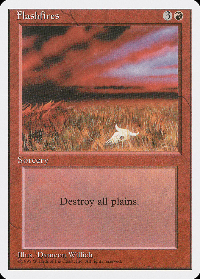 Flashfires, Fourth Edition Card Art