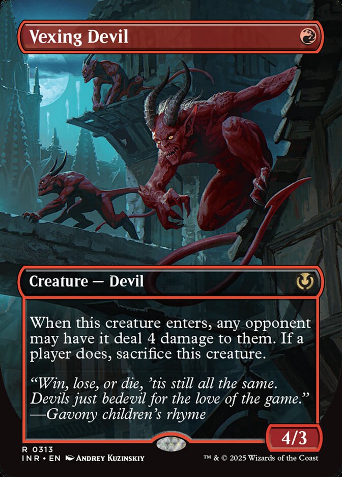 Vexing Devil, Innistrad Remastered Card Art