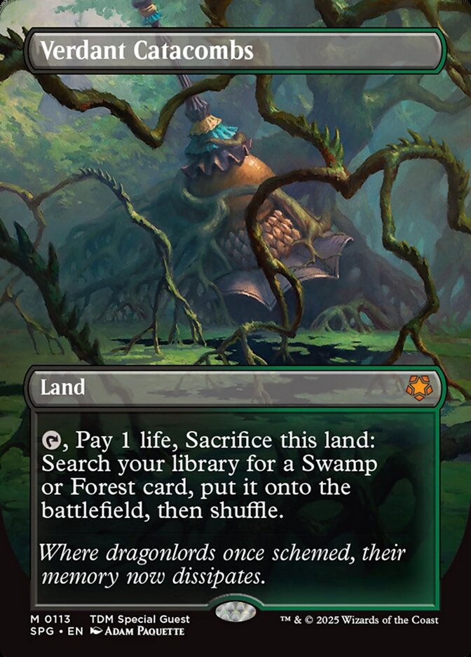 Verdant Catacombs, Special guests Card Art