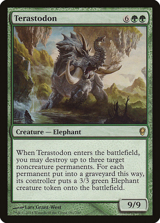 Terastodon, Conspiracy Card Art