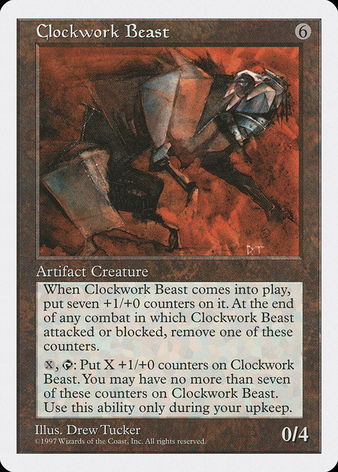 Clockwork Beast, Fifth Edition Card Art