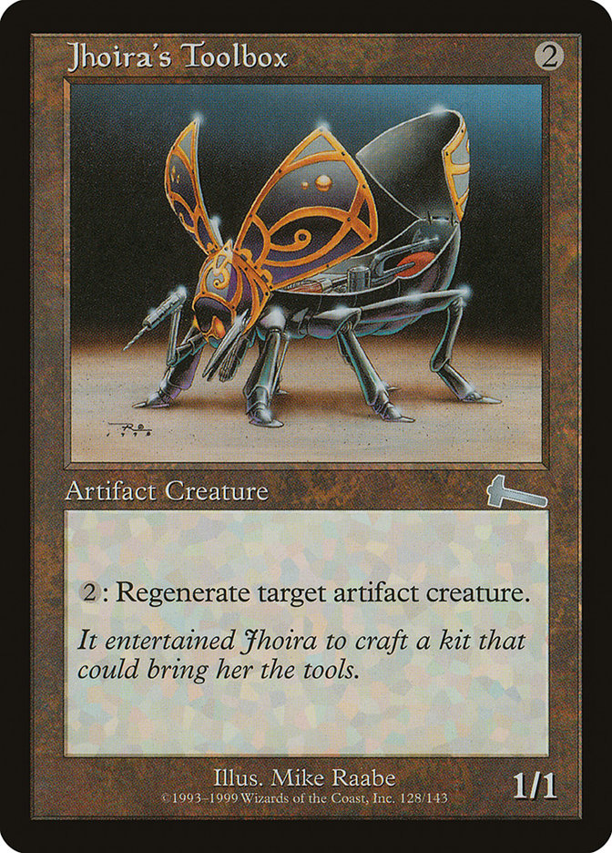 Jhoira's Toolbox, Urza's legacy Card Art