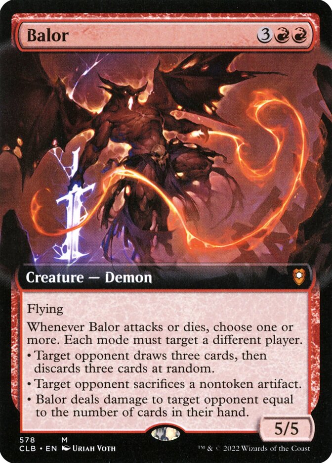 Balor, Commander legends: battle for baldur's gate Card Art
