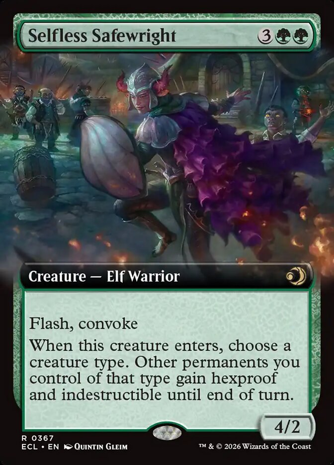 Selfless Safewright, Lorwyn Eclipsed Card Art