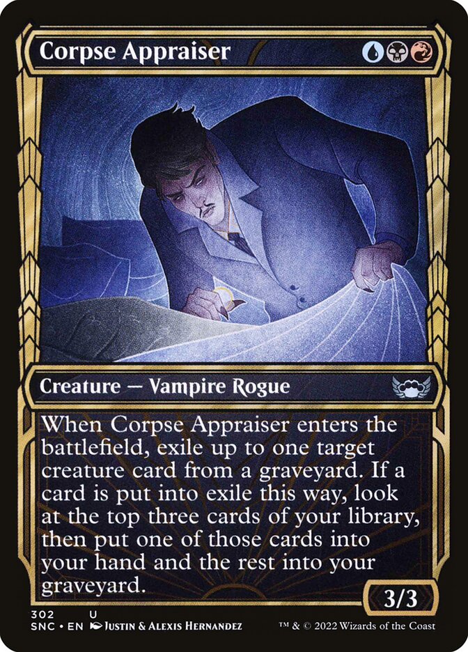 Corpse Appraiser, Streets of new capenna Card Art