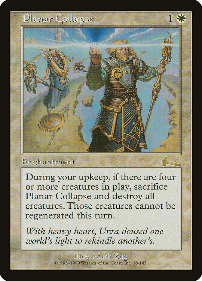 Planar Collapse, Urza'S Legacy Card Art