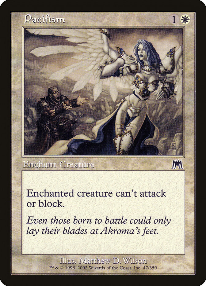 Pacifism, Onslaught Card Art