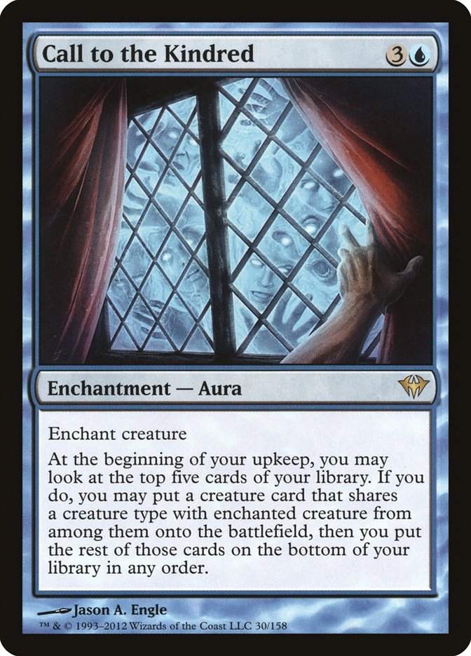 Call to the Kindred, Dark Ascension Card Art