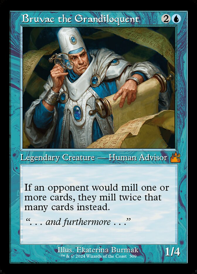Bruvac the Grandiloquent, Ravnica Remastered Card Art