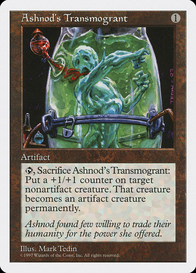 Ashnod's Transmogrant, Fifth edition Card Art