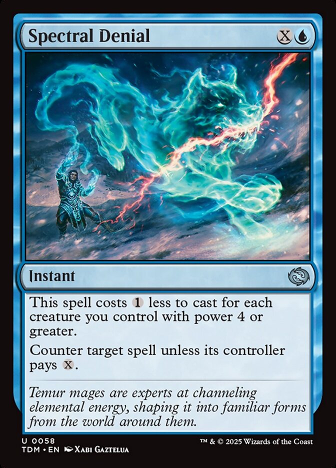 Spectral Denial, Tarkir: dragonstorm Card Art