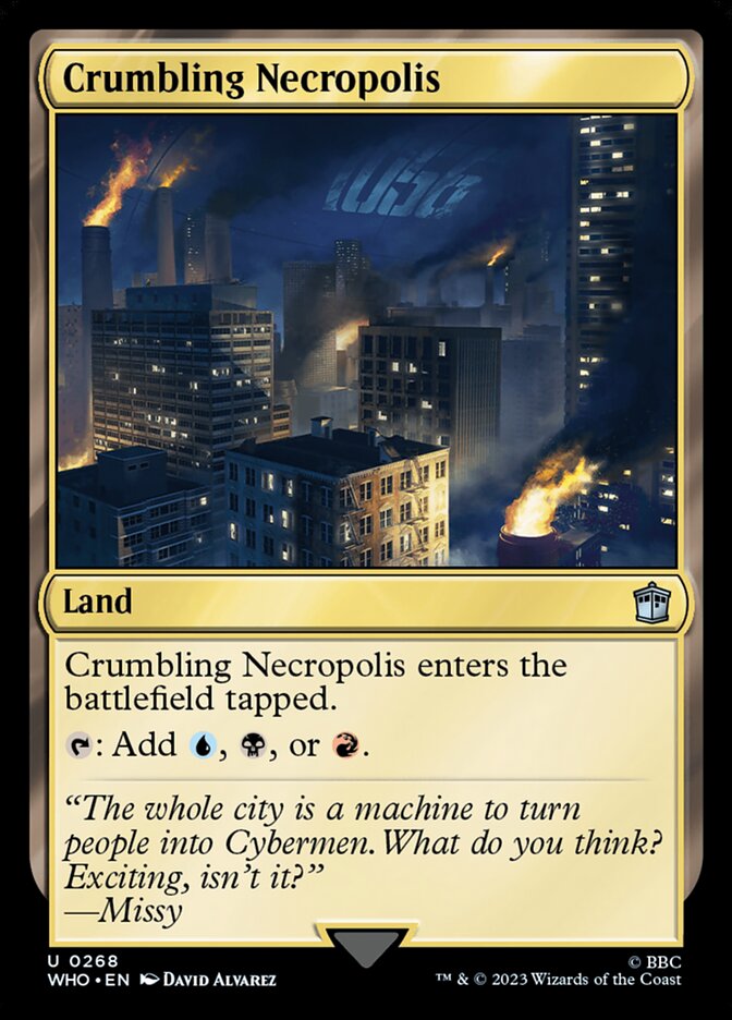 Crumbling Necropolis, Doctor who Card Art