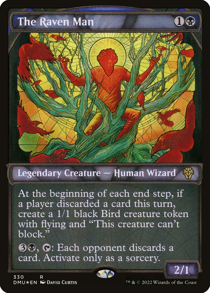 The Raven Man, Dominaria united Card Art