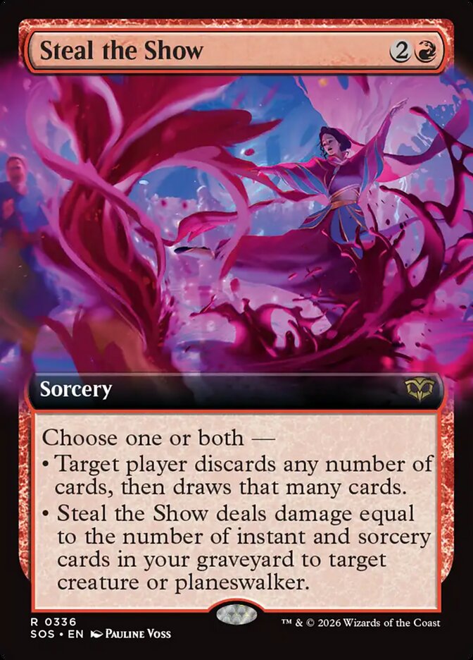 Steal the Show, Secrets Of Strixhaven Card Art