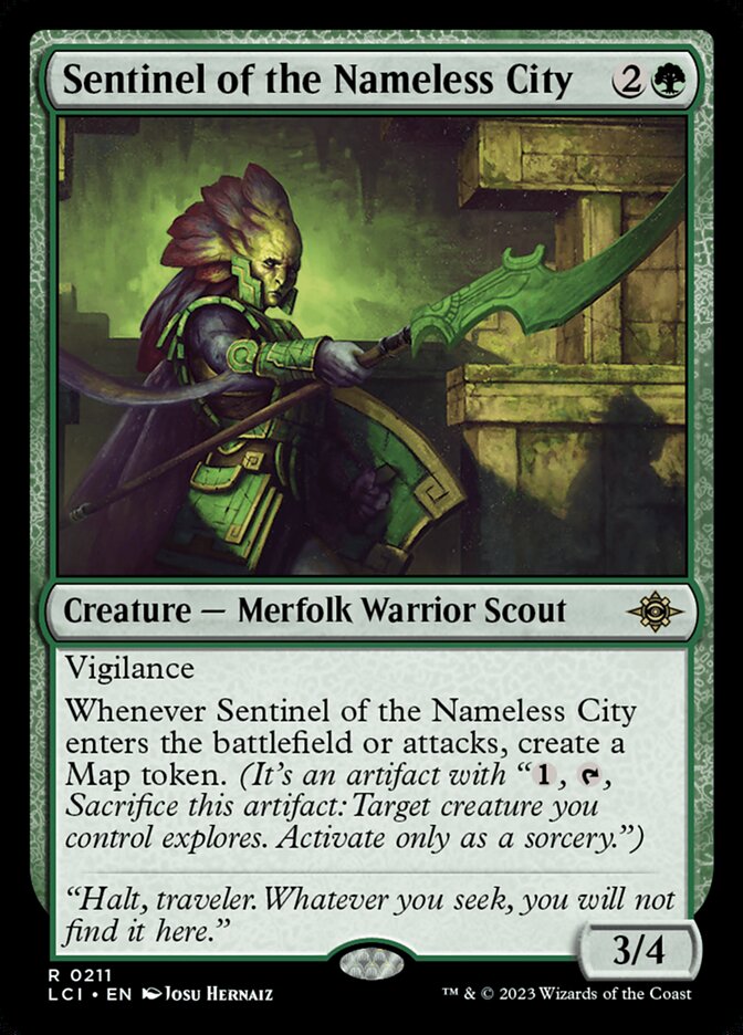 Sentinel of the Nameless City, The lost caverns of ixalan Card Art