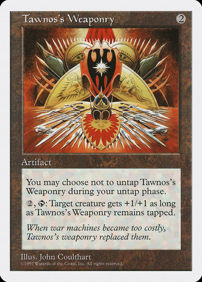 Tawnos's Weaponry, Fifth edition Card Art