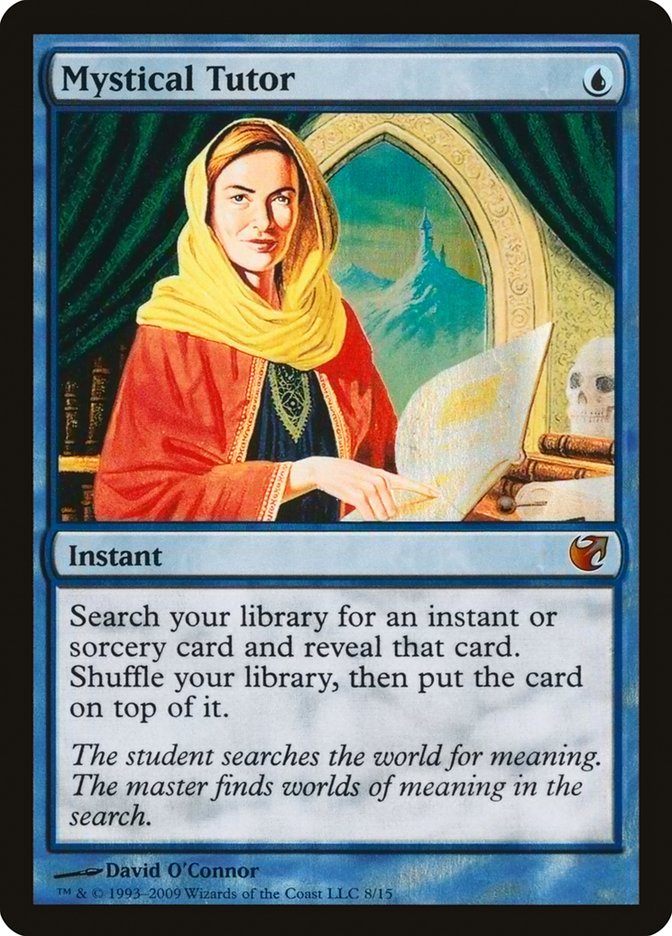 Mystical Tutor, From the vault: exiled Card Art