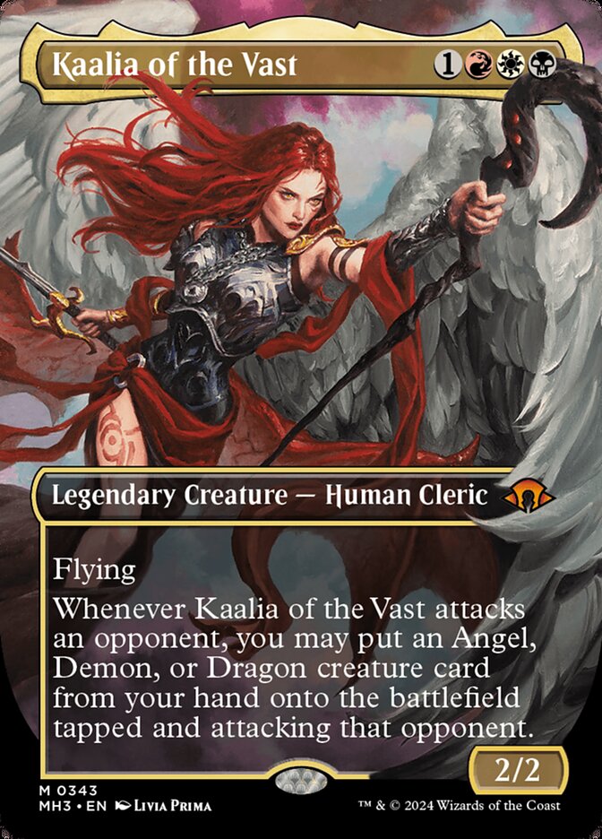 Kaalia of the Vast, Modern horizons 3 Card Art
