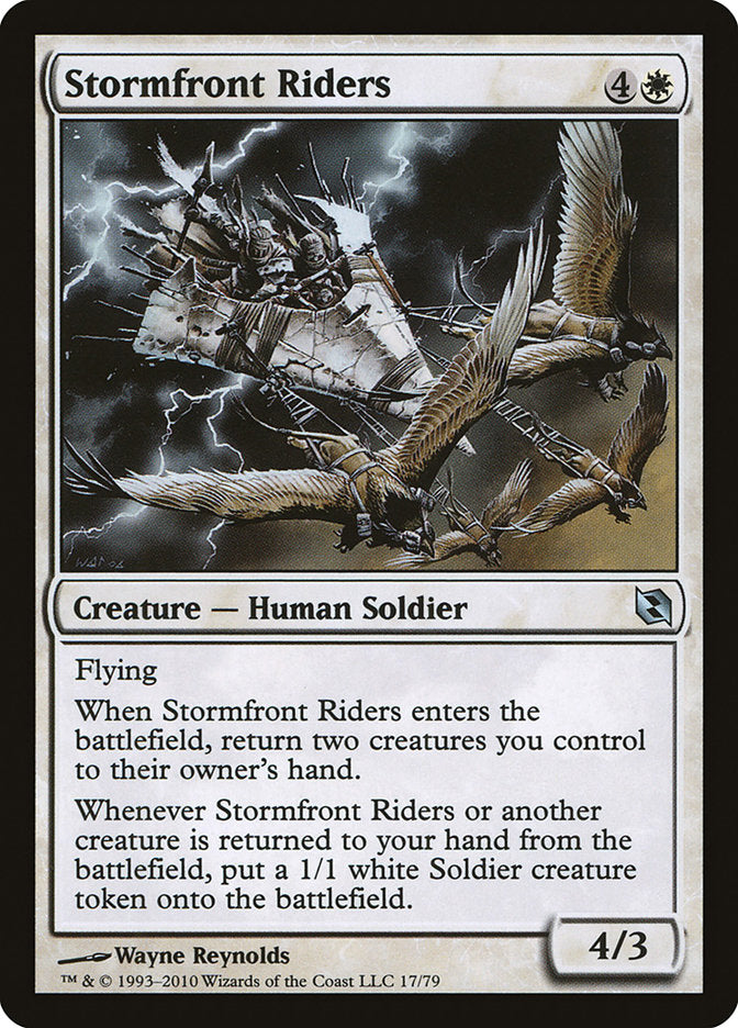 Stormfront Riders, Duel decks: elspeth vs. tezzeret Card Art