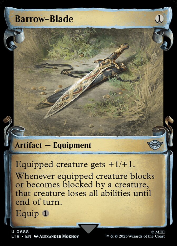 Barrow-Blade, The lord of the rings: tales of middle-earth Card Art